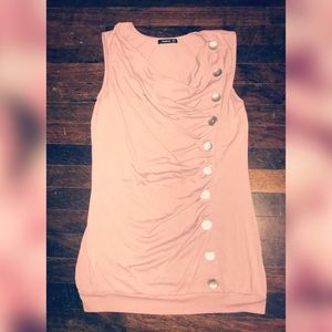 PattyBoutik Sleeveless Embellished Tank